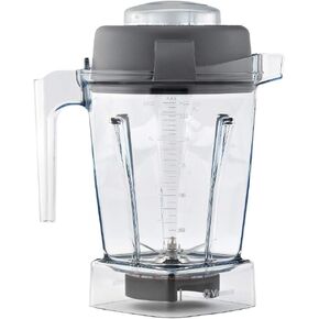 Vitamix 15255 Tritan Copolyester Containers with Wet Blade and Lid,Clear 48oz