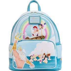 Loungefly: Disney Little Mermaid Tritons Gift Mini Backpack Confidential in Saudi Arabia
