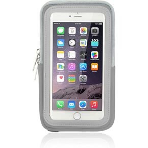 Phone Holder for Running Cell Phone Armband with Zipper Pocket for Earbuds Car Keys, Running Phone Holder for iPhone 16 15 14 13 12 11 Pro, Galaxy S23/S22/S21 Fit Up to 6.5 Inches Phone