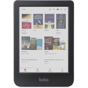 Kobo Clara Colour | eReader | 6" Glare-Free Colour E Ink Display | Dark Mode Option | Waterproof | Audiobooks | 16GB of Storage | Black