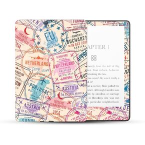 غلاف MightySkins اللامع اللامع المتوافق مع Amazon Kindle Paperwhite 5 مقاس 6.8 بوصة الجيل الحادي عشر (2021) غلاف كامل - لقد كنت في كل مكان | لمسة نهائية لامعة شديدة اللمعان | سهل التطبيق | صنع في الولايات المتحدة الأمريكية