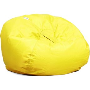 Big Joe Classic Bean Bag Chair, Petal Pip Lilac Smartmax, Durable Polyester Nylon Blend, 2 feet Round