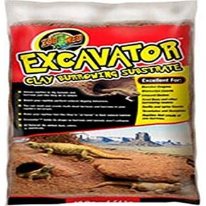 Zoo Med 26406 Laboratories 690108 Excavator Clay Burrowing Substrate, 20 lb