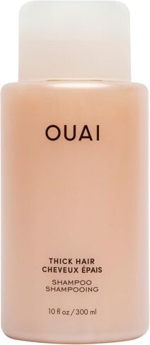 OUAI Fine Shampoo - Volumizing Shampoo with Strengthening Keratin, Biotin & Chia Seed Oil for Fine Hair - Delivers Clean, Weightless Body - Paraben, Phthalate & Sulfate Free Hair Care - 10 fl oz in Saudi Arabia