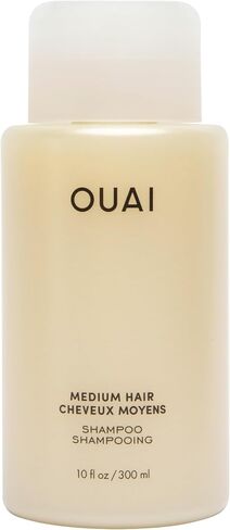 OUAI Fine Shampoo - Volumizing Shampoo with Strengthening Keratin, Biotin & Chia Seed Oil for Fine Hair - Delivers Clean, Weightless Body - Paraben, Phthalate & Sulfate Free Hair Care - 10 fl oz in Saudi Arabia