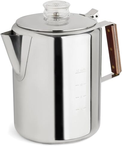 Fox Run 9-Cup Rapid Brew Stainless Steel Stovetop Coffee Percolator in Saudi Arabia