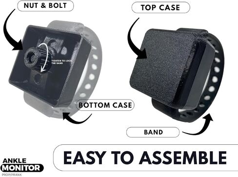 AVENDI Fake/Prop - Ankle Monitor, House Arrest Bracelet, GPS Tracker in Saudi Arabia