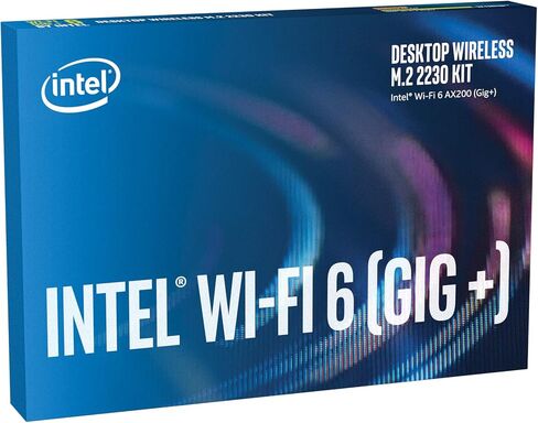 محول Intel AX200 IEEE 802.11ax Bluetooth 5.2 ثنائي النطاق Wi-Fi/Bluetooth للكمبيوتر المحمول in Saudi Arabia