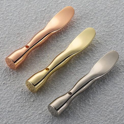 ملعقة تكسون المعدنية للعناية بالبشرة، قناع صغير للوجه قابل لإعادة الاستخدام، ملاعق تجميل للمكياج للكريم واللوشن والمرطبات (ذهبي وردي، ذهبي، فضي (ملعقة واقفة) in Kuwait