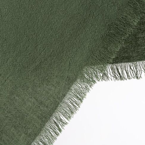 12 Pack Mixed Easter Color Cotton Linen Napkins with Fringe Spring Cloth Napkins Set of 12 Boho Handmade Dinner Napkins Bulk for Wedding Bridal Baby Boy Shower Party Decorations, 17 x 17 in Saudi Arabia
