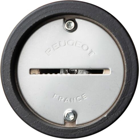 Peugeot - Isen Manual Nutmeg Mill with Crank handle - Beechwood and Stainless Steel, Black, 16 cm in Saudi Arabia