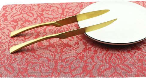 24-Piece Flatware Set,Extra Thick Heavy Duty - 18/10 Stainless Steel Cutlery Sets,High Matte Black Finish Silverware Flatware Sets Service for 4,Use for Home,Kitchen Utensil Sets in Saudi Arabia
