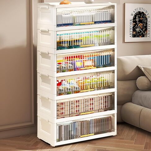 Ergocar Storage Boxes, large -scale capacity folded cabinet, storage tank with pulleys, used in bedrooms, living rooms, office and kitchen in Saudi Arabia