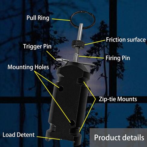 Perimeter Trip Alarm Trip Alarms Perimeter 12 Gauge Original Camp Safe Pest Deterrent Camping Trip Wire Alarm Device, Bear Deterrent,Camping Safety Trip Alarm in Saudi Arabia