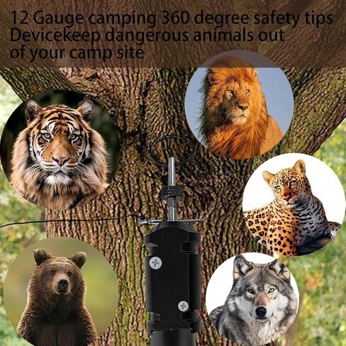 Perimeter Trip Alarm Trip Alarms Perimeter 12 Gauge Original Camp Safe Pest Deterrent Camping Trip Wire Alarm Device, Bear Deterrent,Camping Safety Trip Alarm in Saudi Arabia