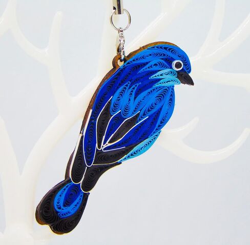 Mountain Bird, Home Decorations Holiday Decor, Handmade Ornament for Animal Lovers, Handbag Backpack Bag Purse Mobile Phone Car Hanging Decorations in Saudi Arabia