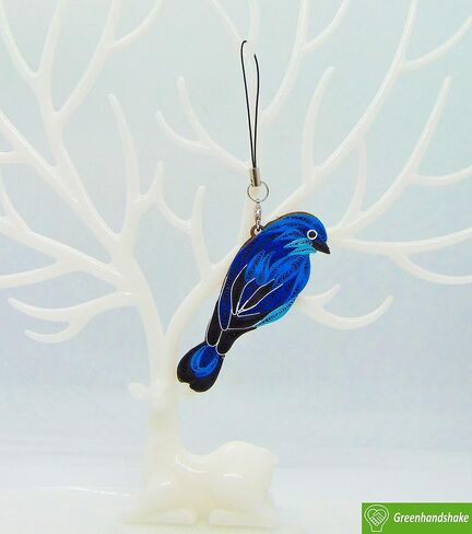 Mountain Bird, Home Decorations Holiday Decor, Handmade Ornament for Animal Lovers, Handbag Backpack Bag Purse Mobile Phone Car Hanging Decorations in Saudi Arabia