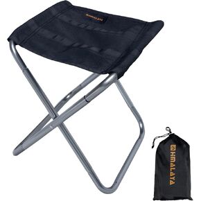 Portable Mini Folding Camping Stool, Lightweight Collapsible Camp Chair for Fishing Hiking for Outdoor, Beach, Backyard, Lawn, Picnic, Hiking (1 Pack)