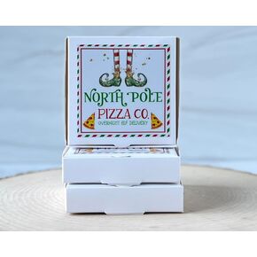 Pizza Box Gift Card Holder Christmas Gift Card, Funny Money Holder for Cash Christmas Gift, 3.5" Mini Pizza Box Gift Card Holder, Best Part of a Pizza is the Dough (I want 3 Gift Card Holders)