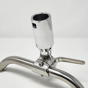 Marine Grade Starlink Antenna Base Mount with Adjustable Rail Mount Base - Second Generation Dish Ideal for Boats, Yachts, Sailboats, and Trawlers