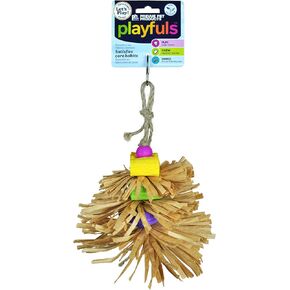 Prevue Pet Products Naturals Raffia Fluff Small Animal Chew Toy
