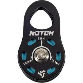 Notch CE Micro Pulley Black (50019B)