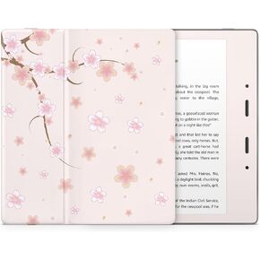 Tacky Design Cherry Blossom Skin for Kindle Paperwhite Skin Wrap, Floral Skin for Kindle Stickers, Premium Vinyl 3M Full Wrap for Kindle Paperwhite Covers for (Kindle Paperwhite (11th Gen, 2021))