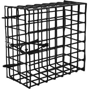 Vinyl-Coated Wire Crab Bait Cages for Crab Pot,Cage Box 6"x6"x3"