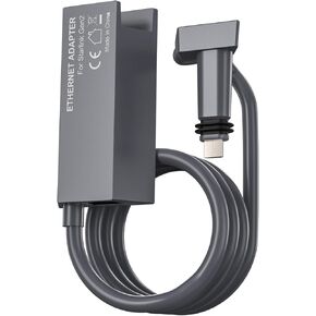 EDUP Starlink Ethernet Adapter for Starlink Standard Actuated Gen 2 Wired Network Extend to WiFi Routers, for Starlink V2 Router Satellite Internet Connect to WiFi Devices