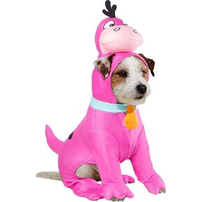 Rubie's The Flintstones Dino Pet Costume with Plush Headpiece, As Shown, Medium