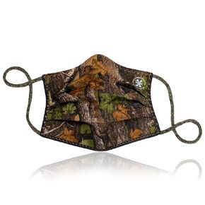 JaxMask® | Hunting Camouflage Pleated 2 Layer Cloth Face Mask | Camo Print Washable & Reusable With Nose Wire | ‘OpenSeason Collection’