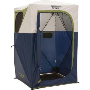 Territory Tents® Jet Set Privacy Shower Tent, Jet Set Framework, No Assembly, Camp Shower, Camp Restroom, Privacy Tent Shower, 78" x 62" x 62", PT100DB