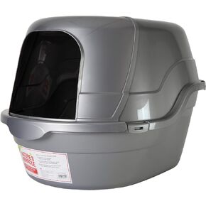 Nature’s Miracle Hooded Flip Top Litter Box for Cats, With Built-In Odor Control Charcoal Filter
