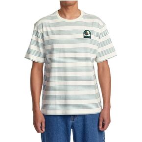 RVCA Mens Striped Short Sleeve Tee