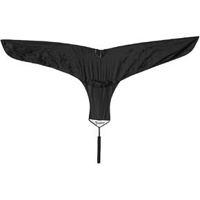 Cupped Waterfowl Goose Flag, Foldable Flapping Goose Wing Flag Adds Realism to Goose Decoy Spread