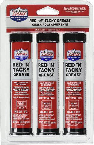 Lucas 10005-30PK Red N' Tacky Grease, (Pack of 30) in Saudi Arabia
