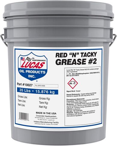Lucas Oil Red N Tacky Grease/10x1(3x3oz) in Saudi Arabia