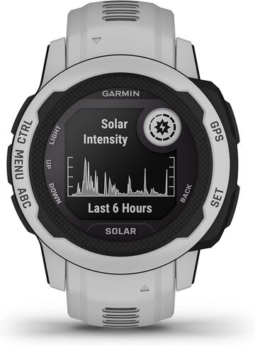Garmin Instinct 2S Solar, Smaller-Sized GPS Outdoor Watch, Solar Charging Capabilities, Multi-GNSS Support, Tracback Routing, Graphite, 40 MM (Renewed) in Saudi Arabia