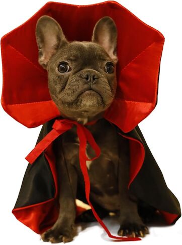 Dog Cat Vampire Cloak Costume for Small Medium Large Dogs Cats, Halloween Dog Costumes Cat Vampire Cloak in Saudi Arabia