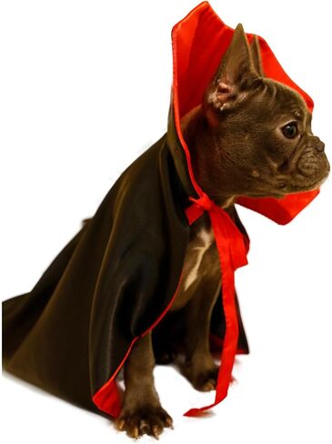 Dog Cat Vampire Cloak Costume for Small Medium Large Dogs Cats, Halloween Dog Costumes Cat Vampire Cloak in Saudi Arabia