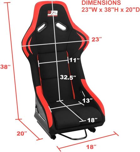 زوج من مقاعد السباق ذات الوضع الثابت العالمي J2-RS-001-GY من جيه 2 انجينيرنج مع دعامات تثبيت جانبية ومزلقات لسرج 4 او 5 نقاط، اسود/رمادي in Kuwait