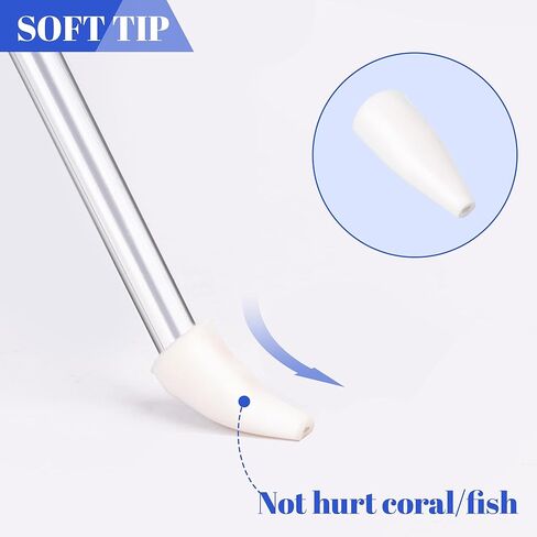 Coral Feeder Fish Feeder, Tank Feeding Tube Tongs Tweezers for Axolotl Reef Roids Aquatic Plant Spider Snake Lizard, Aquarium Cleaning Kit 7 Pieces in Kuwait