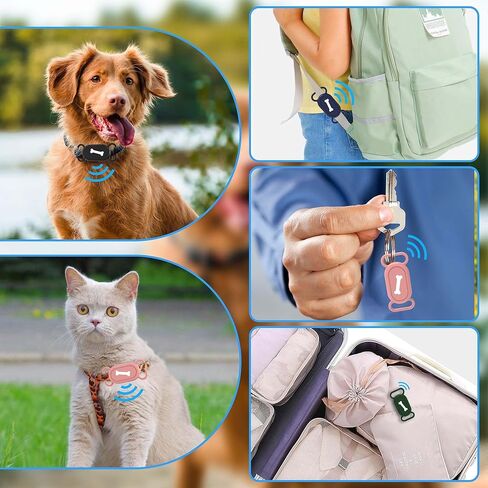 XANGNIER 4 Pack Silicone Dog Collar Holder Compatible with Samsung Galaxy Smart Tag 2, Waterproof Case for SmartTag 2,Fits for 0.8-1In Cat Dog Pet Collars,Dog GPS Tracker Protective Cover Accessories in Kuwait