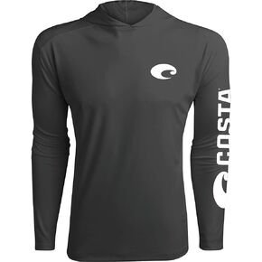 Costa Del Mar Men's Tech Hood Performance Long Sleeve Shirt
