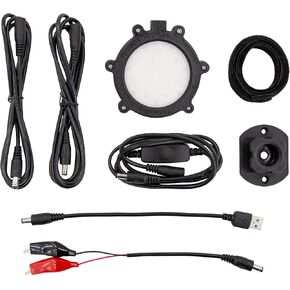 Eskimo® E-Hub™ Shelter Light Kit, Shelters, Black, USB Type A, Alligator Clips, Locking Connection, E-Hub System, 44834