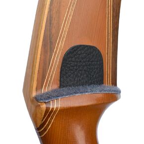 Arrow Rest for Recurve Bow | Recurve Arrow Rest | Stick On Archery Arrow Rest, Black & Grey