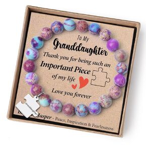 Bracelets for Teen Girls Granddaughter Birthday Gifts from Grandma Teen Girl Gifts Trendy Stuff Teenage 13 Year Old Girl Confirmation Gifts Christmas Stocking Stuffers Valentines Easter