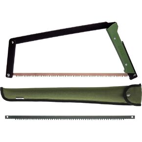 AGAWA - BOREAL24 Tripper Kit - 24 Inch Folding Bow Saw, 24" Rugged Cordura Sheath, Additional 24" Aggressive Blade