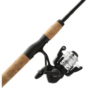 Shakespeare Cirrus 6'6" Spinning Fishing Rod and Reel Combo, 2-Piece Graphite Rod Blank, Size 30 Spinning Reel, Pre-Spooled with Monofilament Fishing Line