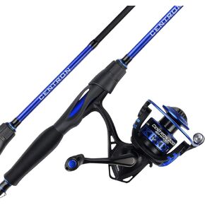 KastKing Centron Fishing Rod and Reel Combo, Spinning & Baitcasting Combos, IM6 Graphite 2Pc Blanks, Stainless Steel Guides with Ceramic Rings, Contoured EVA Handles & Fighting Butt